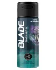 BLADE DEO BLACK ALPHA 150ML*6